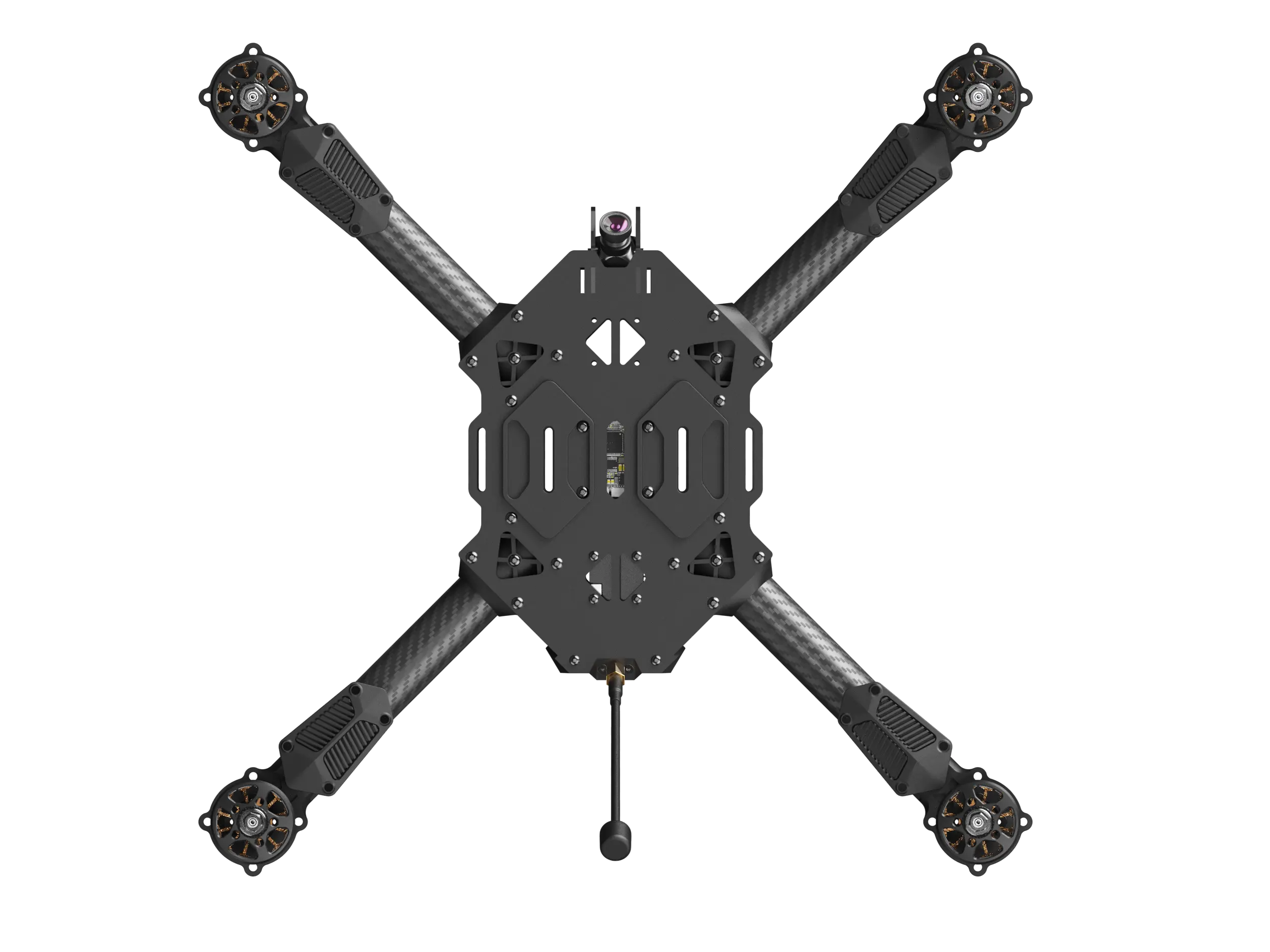 rtf fpv drone kit HS-P104M 10-inch fpv drone with camera and 4x 3115-900kv motors frame dimension