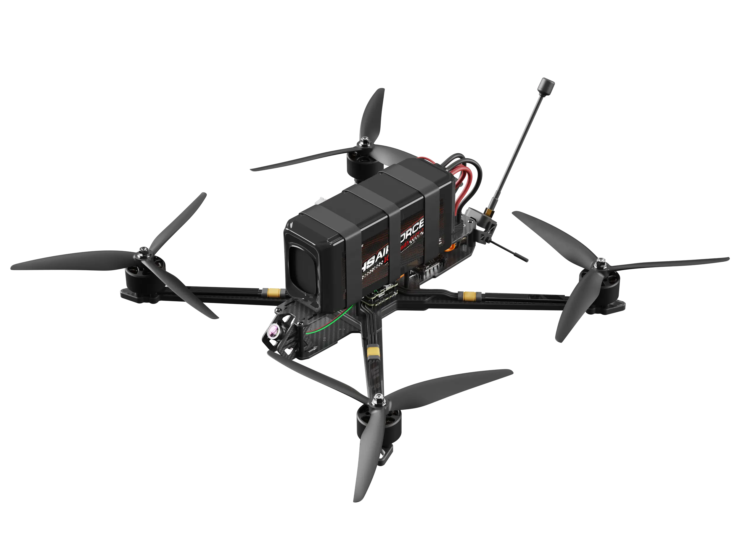 hs fpv дрон hs-x10m 10 дюймов fpv дрон комплект с fpv камеры и 10000mah fpv батарея фронт шоу