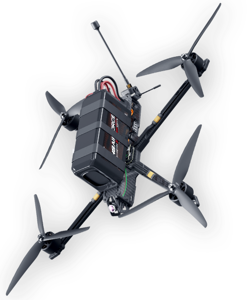 Решение по оптимизации частотного диапазона подходит для FPV-дрона HS-X10M