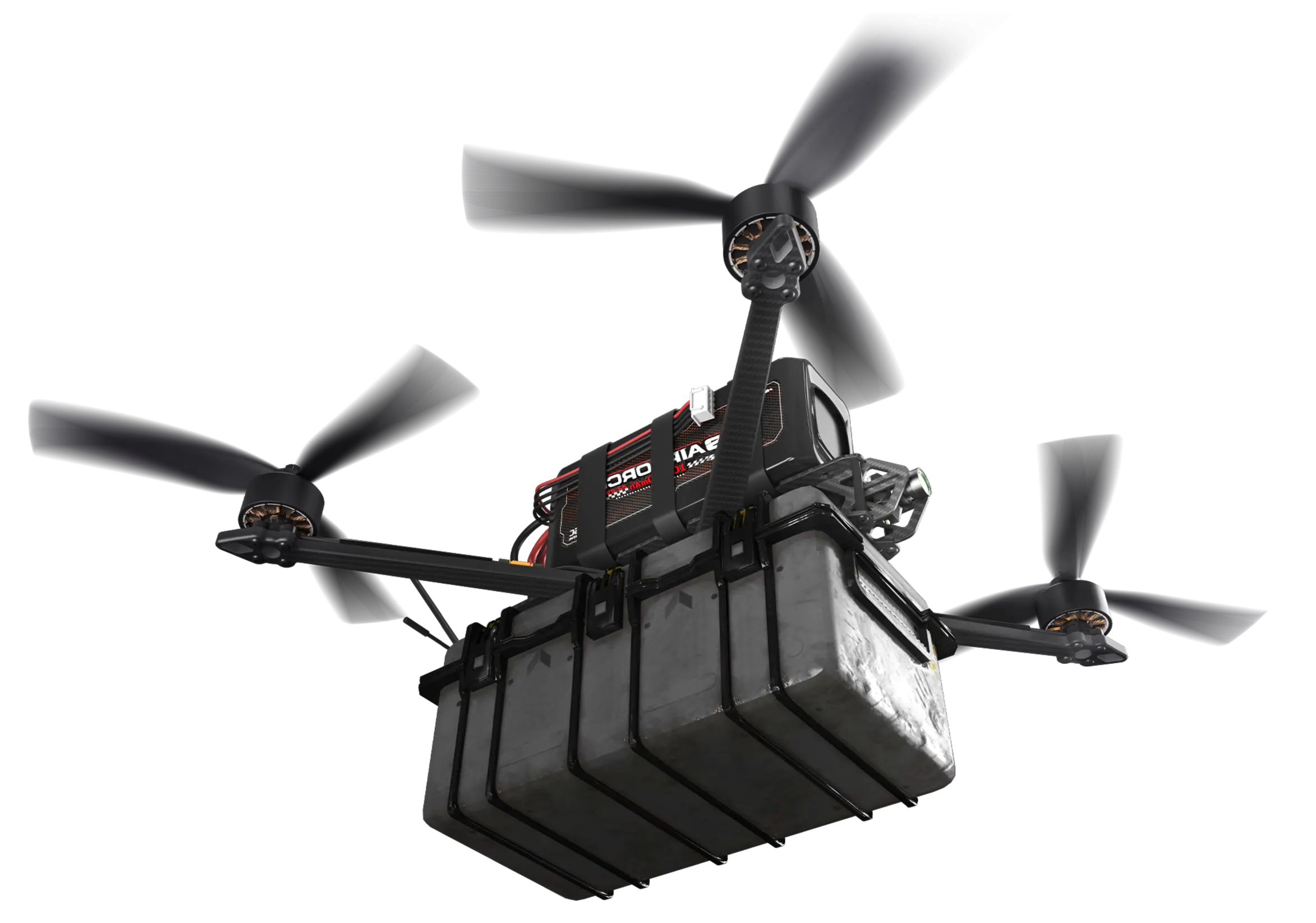 HS-X07M FPV Drone carrying a 2KG box