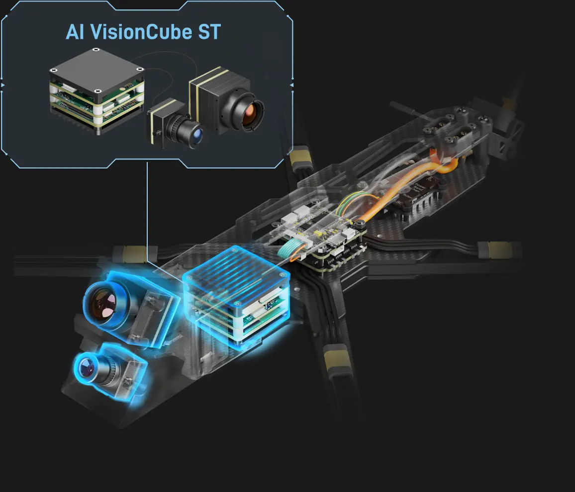 FPV Drone with AI Module AI VisionCube ST