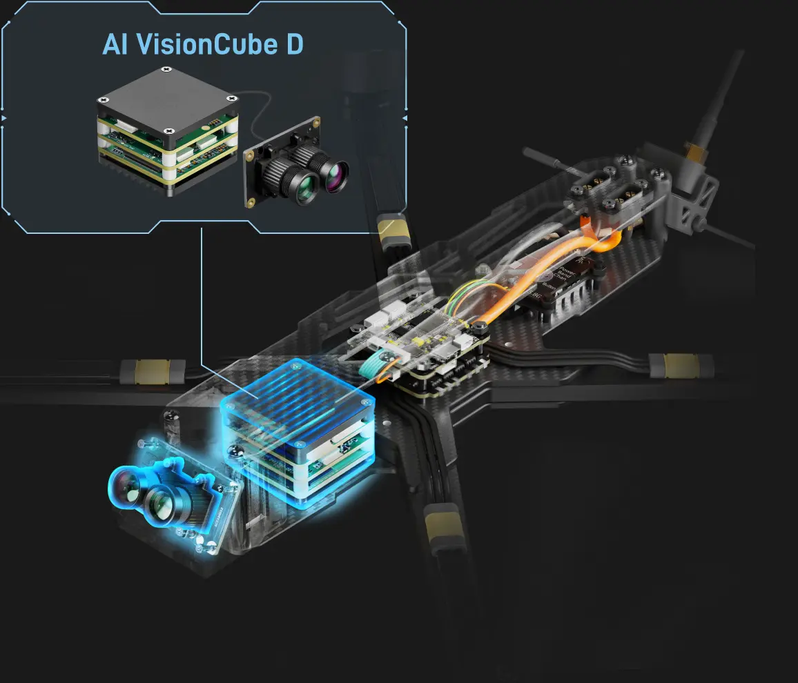 FPV Drone with AI Module AI VisionCube D