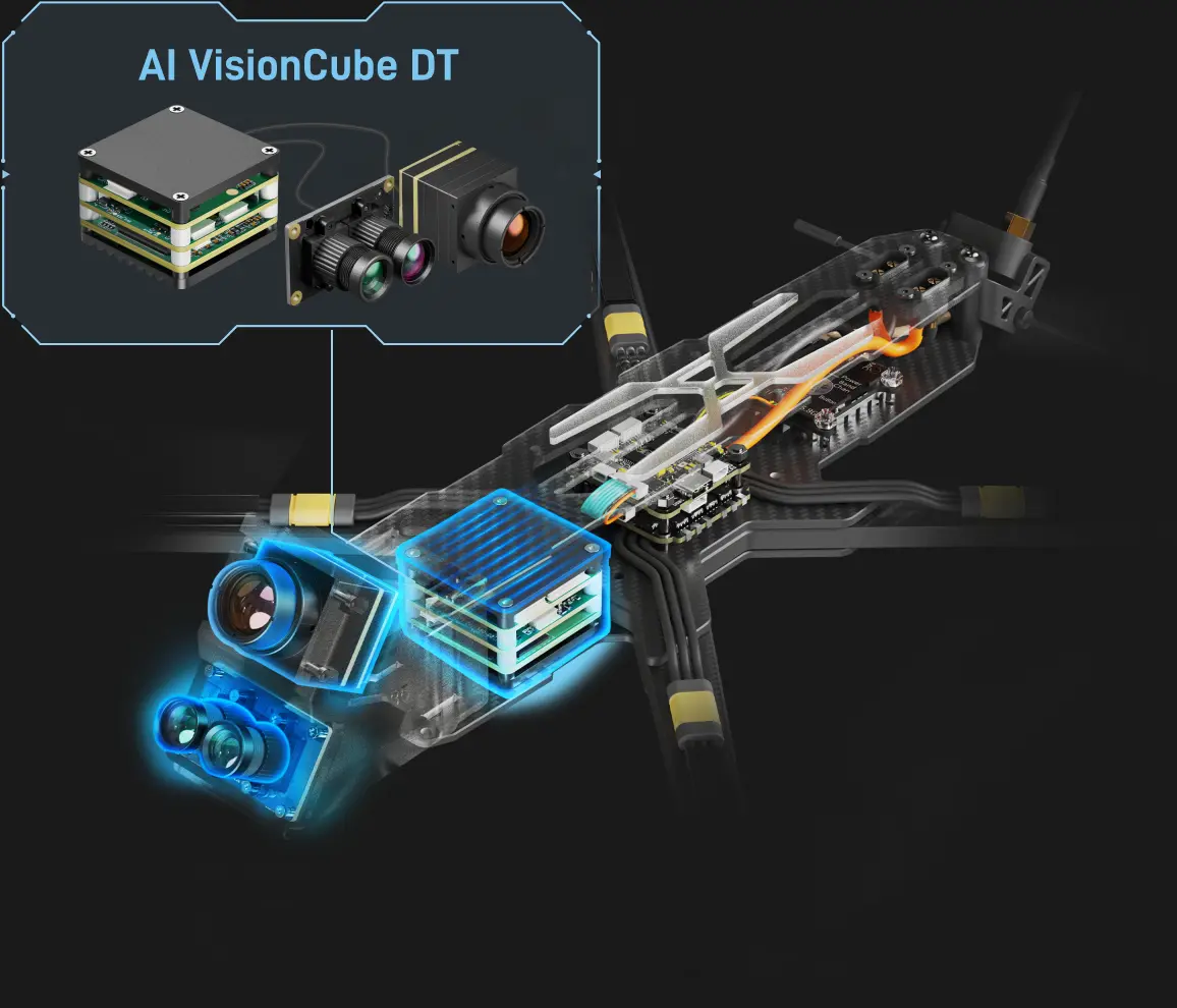 FPV Drone with AI Module AI VisionCube DT